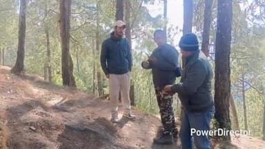 रामगढ़: रामगढ़ ब्लॉक के मल्ली सिनौली क्षेत्र में झूली बैंड के आसपास बाघ दिखाई देने से ग्रामीणों में दहशत