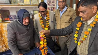 हुरड़ा: गुलाबपुरा में दाधीच समाज सेवा समिति के अध्यक्ष बने राजेंद्र जोशी, सचिव बने रामपाल जोशी