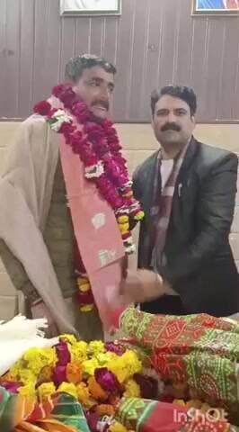 खेरागढ़: थाना प्रभारी के स्थानांतरण पर आयोजित किया गया विदाई समारोह