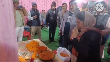 लापुंग: भाजपा कार्यकर्ताओं ने स्व. जितेंद्र पाल सिंह को श्रद्धांजलि दी