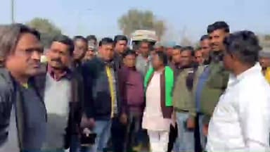 दाड़ी: चरही चौक पर हृदय विदारक सड़क दुर्घटना