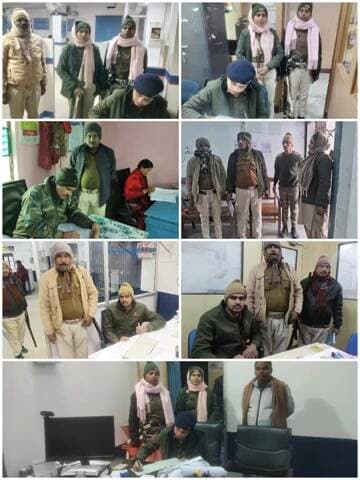 #कटिहार_पुलिस द्वारा बैंकिंग प्रतिष्ठानों /ATM में सुरक्षा-व्यवस्था सुनिश्चित करनें हेतू बैंकों की सुरक्षा जांच की जा रही है I
👉बैंक परिसर के अंदर एवं बाहर संदिग्ध पर निगरानी रखी जा रही है |