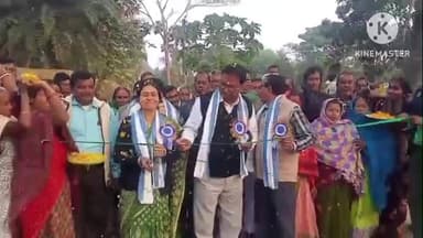 দেশপ্রাণ: কামারদা সংসদে একটি ঢালাই রাস্তা নির্মাণের শুভ উদ্বোধন করলেন পঞ্চায়েত সমিতির সভাপতি বিকাশ চন্দ্র বেজ