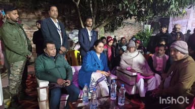 बरहट: बरहट पहुंचीं मंत्री श्रेयसी सिंह, शोकाकुल परिवारों से की मुलाकात