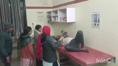 दांतारामगढ़: रानोली थाने के पास अज्ञात वाहन की टक्कर से बाइक सवार युवक घायल हुआ