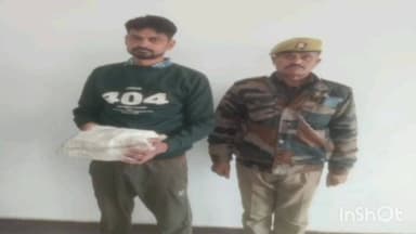 फरीदपुर: भुता पुलिस ने एक्शन मोड में गांव में शराब बेचते युवक को रंगे हाथ दबोचा, 21 पव्वे बरामद