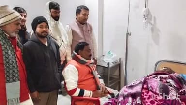 लेस्लीगंज: पांकी विधायक अस्पताल पहुंचे, सड़क दुर्घटना में घायल ढेला निवासी मुखिया पति का जाना हाल