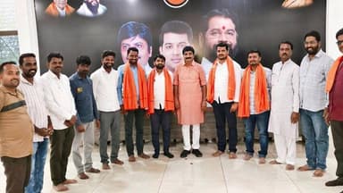 घनसावंगी: काकडे कंढारी येथील युवकांचा आमदार हिकमत दादा उढाण यांच्या नेतृत्वावर विश्वास ठेवत शिवसेनेत (शिंदे गट) प्रवेश