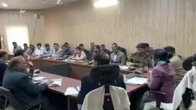 बानसूर: गणतंत्र दिवस की तैयारी को लेकर आयोजित की गई साप्ताहिक समीक्षा बैठक