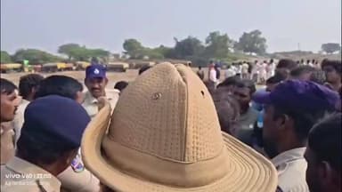 ಗುರುಮಿಟ್ಕಲ್: ಮರಳು ದಂಧೆಕೋರರ ವಿರುದ್ಧ ಕರ್ನಾಟಕ ತೆಲಂಗಾಣ ಪೊಲೀಸರ ಮಧ್ಯೆ ವಾಗ್ವಾದ