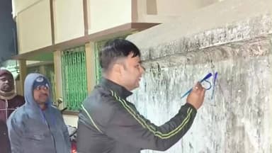 সাঁইথিয়া: ২০২৬ বিধানসভা ভোটের প্রস্তুতি, সাঁইথিয়ায় তৃণমূলের দেওয়াল লেখন শুরু