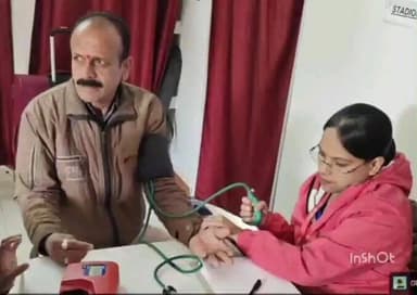 पेटलावद: ग्राम तारखेड़ी में नि:शुल्क स्वास्थ्य परीक्षण शिविर का आयोजन किया गया