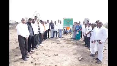 हिंगणा: दाभा तांडा येथील सेवालाल मंदिर बांधकामाचे भूमिपूजन पडले पार