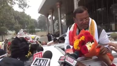 मीडिया के सामने कुछ इस तरह बोले #भाजपा प्रदेश अध्यक्ष.....