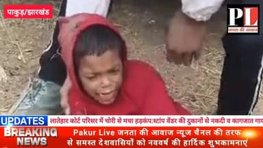 पत्थर लदे ट्रेलर से कुचले जाने पर सात वर्षीय बच्चा गम्भीर रूप से घायल D E O Pakur Pakur Pol #facebookreel #jharkhand #no...