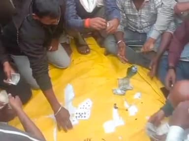 घरघोड़ा: ठंड में भी गरम है घरघोड़ा का जंगल, लाखों का जुआ खुलेआम, पुलिस कार्रवाई पर उठे सवाल