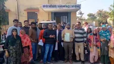 आसीन्द: आसींद वार्ड नंबर 6 में मोबाइल टावर लगाने का विरोध, उपखंड अधिकारी को सौंपा ज्ञापन