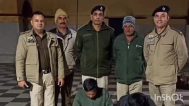 इंदौरा: पुलिस थाना इन्दौरा में पंजीकृत चोरी के अभियोग में वांछित आरोपी मुकेरियां से गिरफ्तार