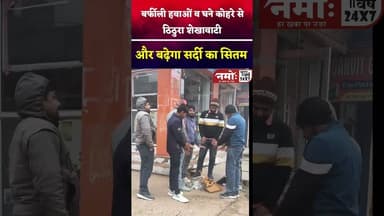 सर्दी का सितम, बर्फीली हवाओं व घने कोहरे की चपेट में शेखावाटी अंचल #fog #sardi #viral #rajasthan