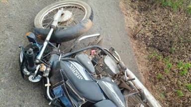 सुवासरा: सुवासरा वसई रोड पर कोहरे के कारण बाइक फिसली, बाइक सवार घायल