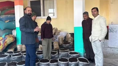 डुंडा: बनचौरा श्रीकोट में सीडीओ जय भारत सिंह ने दीप मशरूम फार्म का किया निरीक्षण