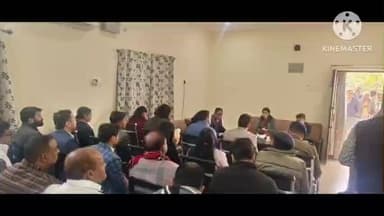 चेनारी: दुर्गावती जलाशय परियोजना पर गुप्ता धाम महोत्सव को लेकर की गई बैठक