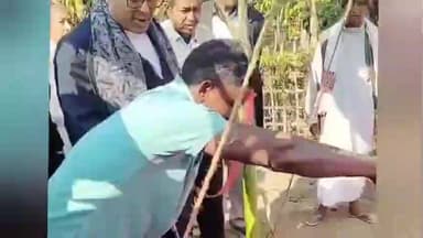 কদম: ২ নং ভীমপৰা বালিজানত আদর্শ অঙ্গনবাড়ী কেন্দ্ৰৰ নিৰ্মাণ কাৰ্য্য আধাৰশিলা শুভ উদ্বোধন বিধায়ক মানৱ ডেকাৰ