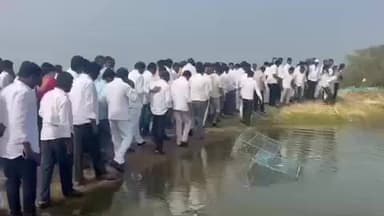 మహబూబ్ నగర్ అర్బన్: మహబూబ్నగర్ జిల్లాలో జూరాల ప్రాజెక్ట్ ను సందర్శించిన మాజీ మంత్రులు, ఎమ్మెల్యేలు