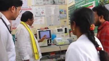 వినుకొండ ప్రభుత్వ ఆసుపత్రిలో ఎమ్మెల్యే ఆకస్మిక తనిఖీ