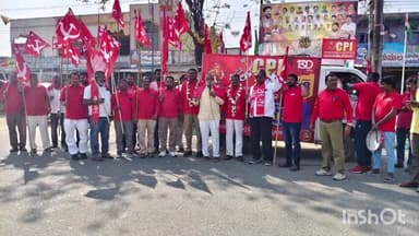 జన్నారం: 18న ఖమ్మంలో జరిగే సిపిఐ బహిరంగ సభ విజయవంతం చేయాలన్న cpi నాయకులు