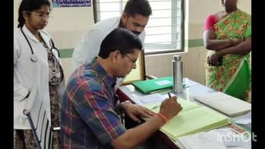 జూలూరుపాడు: చండ్రుగొండ,పెనగడప,జూలూరుపాడు ప్రాథమిక ఆరోగ్య కేంద్రాలను సందర్శించిన జిల్లా వైద్య మరియు ఆరోగ్య శాఖ అధికారి