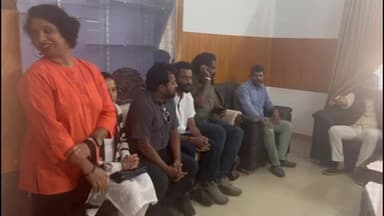 ಪಟ್ಟಣದಲ್ಲಿ ಶಾಸಕ ಮಂತರ್ ಗೌಡರನ್ನ ಭೇಟಿಯಾದ ಕೊಡಗು ಗೌಡ ಯುವ ವೇದಿಕೆ ಸದಸ್ಯರು