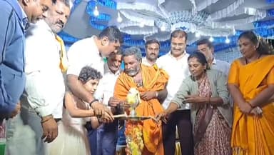 ಕೃಷ್ಣರಾಜಪೇಟೆ: ಪುರ ಗ್ರಾಮದಲ್ಲಿ ಶ್ರೀ ಕ್ಷೆತ್ರ ಮಲೆಮದೇಶ್ವರ ಸ್ವಾಮಿ ಬೆಟ್ಟದಲ್ಲಿ 11ನೇ ವರ್ಷದ ಬೆಳದಿಂಗಳ ವಿಶೇಷ ಪೂಜೆಗೆ ಶಾಸಕ ಹೆಚ್ ಟಿ ಮಂಜು ಚಾಲನೆ