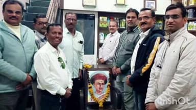 बाभूळगाव: शहरातील श्रीराम ॲग्रो सेंटर प्रेस क्लबच्या मध्यवर्ती कार्यालयात बाळशास्त्री जांभेकर जयंती साजरी