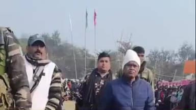 बरहेट: सिंगा मैदान में ADC द्वारा आयोजित फुटबॉल टूर्नामेंट में MM स्पोर्टिंग क्लब रांची विजेता और BSK कॉलेज बरहरवा उपविजेता बना