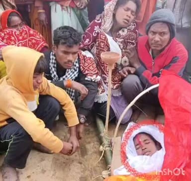 बरडीहा: बरडीहा में ठंड और बीमारी से वार्ड सदस्य की मौत