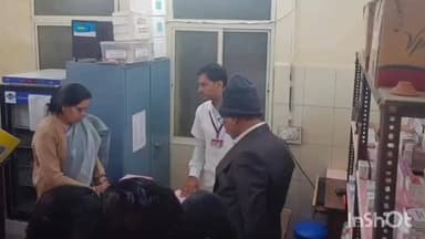 मनावर: मनावर में सीएमएचओ डॉ. अनीता सिंघारे ने मंगलवार को सिविल अस्पताल का निरीक्षण किया