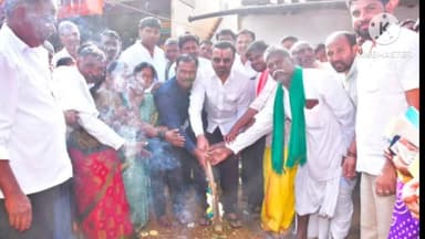 ಕಲಘಟಗಿ: ರಾಮನಾಳ ಗ್ರಾಮದಿಂದ ದಾಸ್ತಿಕೊಪ್ಪ ಗ್ರಾಮಕ್ಕೆ ಹೋಗುವ ರಸ್ತೆ ಕಾಮಗಾರಿಗೆ ಭೂಮಿ ಪೂಜೆ ನೆರವೇರಿಸಿದ ಸಚಿವ ಸಂತೋಷ್ ಲಾಡ್