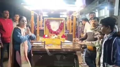 ધોળકા: ધોળકાના કલિકુંડથી ગણપતિપુરા જવા પગપાળા સંઘ નીકળ્યો, 300 પદયાત્રીઓ ઉત્સાહપૂર્વક જોડાયા