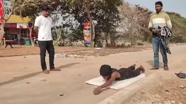 নারায়ণগড়: নারায়ণগড়ে পৌঁছালো দন্ডিকেটে আদি যোগীর লক্ষ্যে যাওয়া যুবক দ্বীপ বাগ!