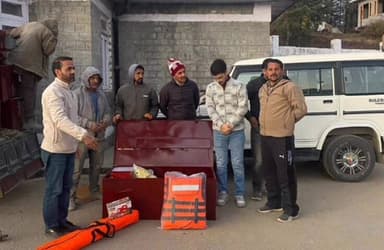 नेरवा: कुपवी ब्लॉक की सभी पंचायतों को वितरित किए गए आपदा प्रबंधन उपकरण