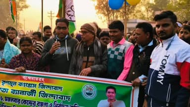 চন্দ্রকোনা ২: কেন্দ্রের বঞ্চনা ও নিবার্চন কমিশনারের SIR এর নামে দ্বিচারিতার বিরূদ্ধে মহামিছিলের আয়োজন কল্লা এলাকায়