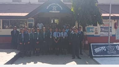 मारेगाव: पोलीस वर्धापन दिनानिमित्त मारेगाव पोलीस स्टेशन येथे जनजागृती उपक्रम,विद्यार्थ्यांना पोलीस कार्यप्रणाली,कायद्यांची माहिती