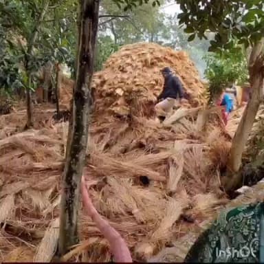 ধনিয়াখালি: ধনিয়াখালীর কাছারিপাড়া এলাকায় খড়ের গাদায় আগুন, এলাকায় উপস্থিত বিধায়ক