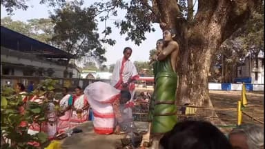 গোপীবল্লভপুর ১: গোপীবল্লভপুরের ছাতিনাশোলে শুরু হল ভারত জাকাত মাঝি পারগানা মহলের বেলাকাঠিয়া মুলুক গড়ের হেলমেল সম্মেলন