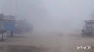 वल्लभनगर: वल्लभनगर क्षेत्र के विभिन्न गांवों में शीतलहर ने ठिठुराया, घने कोहरे से जनजीवन हुआ अस्त-व्यस्त