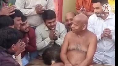 हर्रई: मंगल विहार कर बसुरिया में रात्रि विश्राम के बाद, आचार्य श्री का कार्यक्रम हढई स्कूल में संपन्न