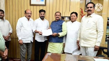 వర్ని: జిల్లాలో అభివృద్ధి పనులపై సీఎంతో చర్చించిన PCC చీఫ్ మహేష్ కుమార్, బోధన్ ఎమ్మెల్యే సుదర్శన్ రెడ్డి, అర్బన్ MLA ధన్పాల్