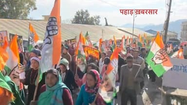 #गोपेश्वर में अंकिता को न्याय देने की माँग पर #कांग्रेस प्रदेश अध्यक्ष गणेश गोदियाल के नेतृत्व में निकाली गई अंकिता भण्ड...