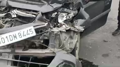 आमेर: नेशनल हाईवे संख्या 48 पर बागावास अहिरान पुलिया के पास हुआ भीषण सड़क हादसा